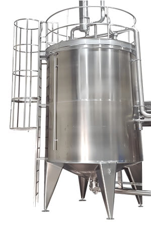 Stockage en inox